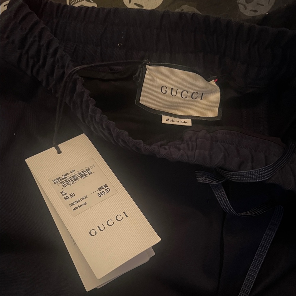 Gucci Dark Blue Trousers
